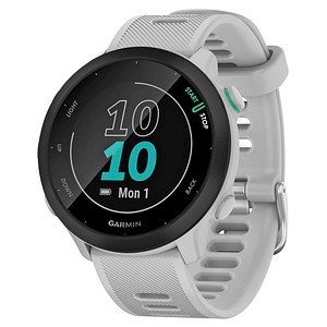0753759279646 - Forerunner 55 - Weiß - Sportuhr mit Band - Silikon - weiß - Anzeige 263 cm (104) - Bluetooth ANT+ - 37 g