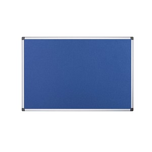 Bi-Office Pinnwand MAYA 180,0 x 120,0 cm Textil blau