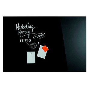 4013695057187 - Magnetoplan Glas-Magnetboard HOLTZ OFFICE SUPPORT (B x H) 1500 mm x 1000 mm Schwarz 13408012