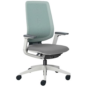 4049694007526 - Bürostuhl seflex membran ef-122 102 Stoff grün Gestell grau