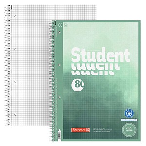 4061947153514 - Collegeblock Premium Student Recycling 28 kariert DIN A4 mit Randlinie (innen und außen) 5 St