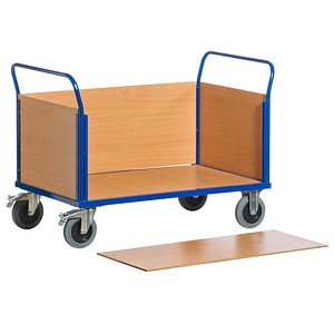 4250448500433 - Rollcart Transportwagen 02-6107 blau 700 x 1170 x 990 cm bis 6000 kg