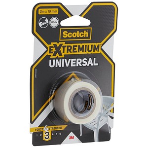 4054596696686 - Extremium? Universal Gewebeband weiß 190 mm x 30 m 1 Rolle 4054596696686 Scotch 4054596696686 - Extremium? Universal Gewebeband weiß 190 mm x 30 m 1 Rolle 4054596696686 Scotch