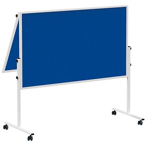 4002390052627 - Moderationstafel Solid 636 64 82 120x150cm Filz + Filz (beidseitig) pinnbar klappbar blau + blau 4002390052627 Maul