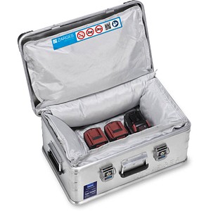 4003866405848 - Sicherheitsbehälter AKKU STORAGE BOX LxBxH 600 x 400 x 240 mm Aluminium