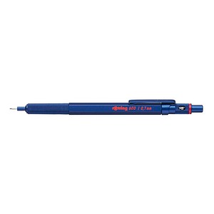 3026981142673 - rOtring 600 Druckbleistift | 07 mm | Blau | Ergonomisches Vollmetallgehäuse 3026981142673 - rOtring 600 Druckbleistift | 07 mm | Blau | Ergonomisches Vollmetallgehäuse
