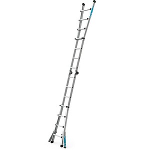 4003866424375 - Vielzweckleiter Variotec V silber 4x 4 Sprossen H 4170 cm