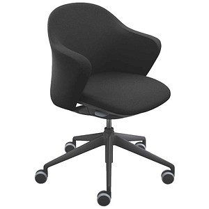 4049694007090 - Bürostuhl seflair Home fr-820 001 Stoff schwarz Gestell schwarz