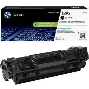 HP 139X (W1390X) schwarz Tonerkartusche