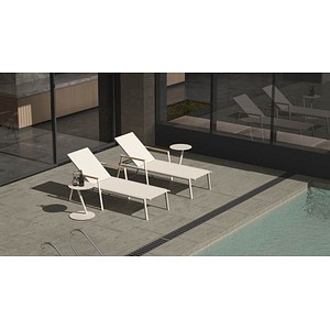 8719979476175 - Beistelltisch Paros 455cm (H) 45x455x45cm (BxHxT) (BxT) rund sand   sand 8719979476175 BEST