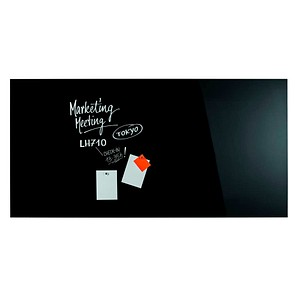 4013695057217 - Magnetoplan Glas-Magnetboard HOLTZ OFFICE SUPPORT (B x H) 1000 mm x 2000 mm Schwarz 13409012