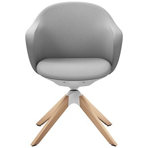 4049694007755 - Schalenstuhl seflair FR-820 113 hellgrau Stoff 1 St