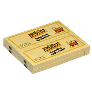 4250073820074 - Recycling Haftnotizen Standard gelb 12 Blöcke