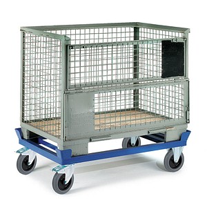 4250448501065 - Rollcart Palettenwagen 10-4062 blau 1280 x 880 x 290 cm