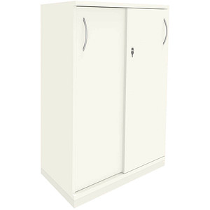 4260672330751 - fm Schiebetürenschrank Sidney 4260672330751 weiß 2 Fachböden 800 x 442 x 1133 cm