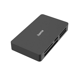 4047443437860 - hama Multi-microSD SD MultiMediaCard Compact Flash-Kartenleser schwarz
