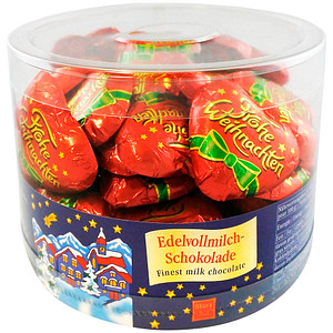 4003006259508 - Frohe Weihnachten Herzen Schokolade 4500 g