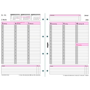 4004182088593 - Kalendereinlage 2026 Wochenplan A4 4004182088593 Chronoplan 4004182088593 - Kalendereinlage 2026 Wochenplan A4 4004182088593 Chronoplan
