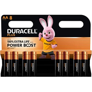 5000394176140 - 5V Batterien 1x8 Duracell Plus Power Boost Mignon MN1500 AA LR6 15V 151257 5000394176140