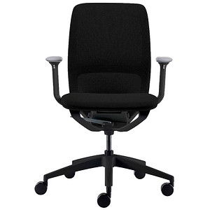 4049694007809 - Bürostuhl semotion net em-821 101 Stoff schwarz Gestell schwarz