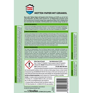 4062700835012 - Mottenschutz Mottenpapier Lavendel-Öl kann variieren
