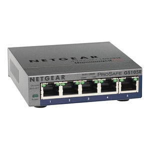 NETGEAR Plus GS105Ev2 Switch 5-fach