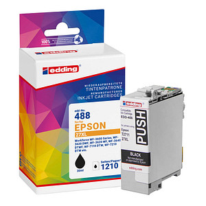 4057305064264 - Druckerpatrone 18-488 kompatibel zu Epson 27XL T2711 schwarz 4057305064264 Edding 4057305064264 - Druckerpatrone 18-488 kompatibel zu Epson 27XL T2711 schwarz 4057305064264 Edding