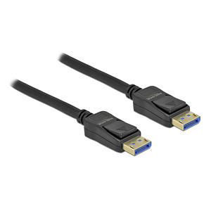 4043619802623 - DisplayPort Kabel 10K 60 Hz 54 Gbps Kunststoffgehäuse 2 m (80262) - Delock