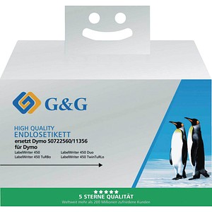 6941881284193 - Etikettenrollen für Etikettendrucker ersetzt DYMO 11356 weiß 410 x 890 mm 1 x 300 Etiketten 6941881284193 - Etikettenrollen für Etikettendrucker ersetzt DYMO 11356 weiß 410 x 890 mm 1 x 300 Etiketten