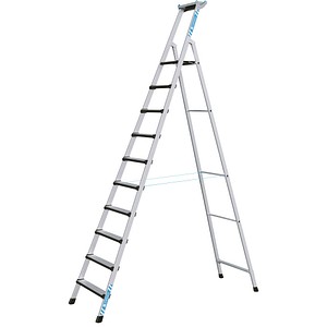 4003866414277 - Zarges Comfortstep S gebördelte Stehleiter mit gepolsterter Stufen-Vorderkante 10 Stufen 4003866414277 - Zarges Comfortstep S gebördelte Stehleiter mit gepolsterter Stufen-Vorderkante 10 Stufen
