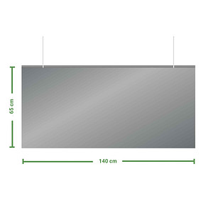 8713739321026 - Schutzschild zur Aufhängung 1400x650mm PVC-Folie farblos 8713739321026 Jalema 8713739321026 - Schutzschild zur Aufhängung 1400x650mm PVC-Folie farblos 8713739321026 Jalema