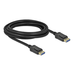 4043619802630 - DELOCK 80263 - DisplayPort 20 Kabel Stecker zu Stecker 10K 60 Hz 3 m 4043619802630 - DELOCK 80263 - DisplayPort 20 Kabel Stecker zu Stecker 10K 60 Hz 3 m