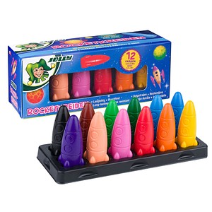 9014400349028 - Rocket Wachsmalstifte farbsortiert 9014400349028 12 Stück 9014400349028 - Rocket Wachsmalstifte farbsortiert 9014400349028 12 Stück