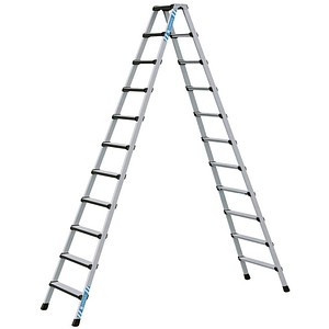 4003866414307 - Comfortstep b Stehleiter mit gepolsterter Stufen-Vorderkante 2x11 Stufen - Zarges 4003866414307 - Comfortstep b Stehleiter mit gepolsterter Stufen-Vorderkante 2x11 Stufen - Zarges
