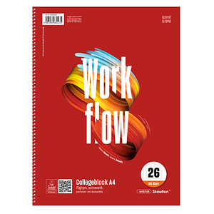 9001939832435 - Collegeblock 040480040 Style Work flow Muster Lineatur 26 kariert mit weißem Rand A4 70g rot 80 Blatt 9001939832435 Ursu 9001939832435 - Collegeblock 040480040 Style Work flow Muster Lineatur 26 kariert mit weißem Rand A4 70g rot 80 Blatt 9001939832435 Ursu