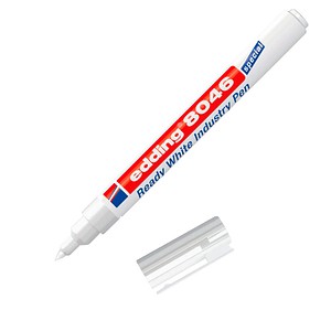 edding Display Ready 8046 Industriemarker weiß 1,0 - 3,0 mm, 30 St.