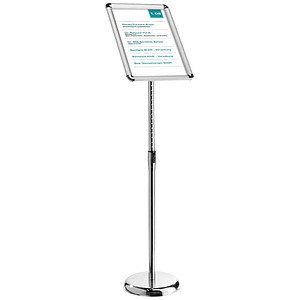 SPRINTIS Infoständer ELEVATE silber DIN A4 21,0 x 29,7 x 65,0 - 100,0 cm, 1 St.
