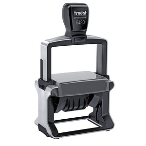 4044589944238 - Datumstempel mit Text individualisierbar 5480 selbstfärbend schwarz Logo möglich 1 St