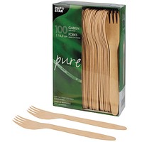 Einweg-Gabeln pure von PAPSTAR