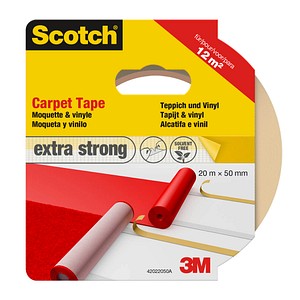 3104739131749 - Teppichklebeband extra stark doppelseitiges Klebeband 500 mm x 200 m 1 Rolle 3104739131749 Scotch