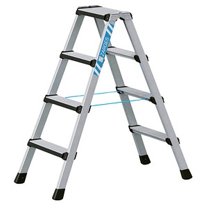 4003866414338 - Zarges Comfortstep B Stehleiter mit gepolsterter Stufen-Vorderkante 2x4 Stufen