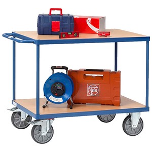 4017976024035 - Fetra fetra 2403 Tischwagen Stahl pulverbeschichtet Traglast (max) 600 kg Brillantblau (RAL 5007)