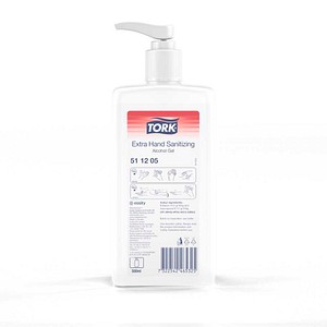 TORK Extra alkoholisches Händedesinfektionsgel 500 ml