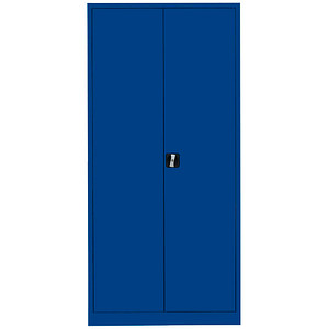 4061815539341 - Stahlschrank 530353 enzianblau 925 x 500 x 1950 cm aufgebaut  4061815539341 LÜLLMANN