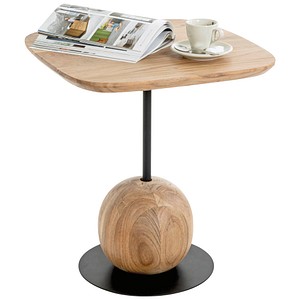 4001070549709 - Beistelltisch Massivholz akazie 450 x 450 x 500 cm 4001070549709 HAKU Möbel