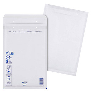 100 aroFOL® CLASSIC Luftpolstertaschen W6/F weiß für DIN A4