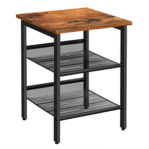 6955880380749 - Beistelltisch braun schwarz 400 x 400 x 550 cm 6955880380749 VASAGLE 6955880380749 - Beistelltisch braun schwarz 400 x 400 x 550 cm 6955880380749 VASAGLE