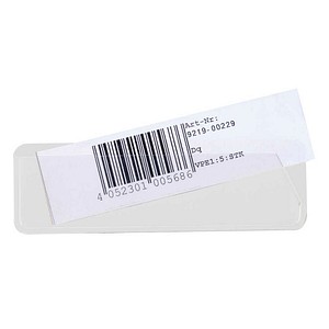 4052301042995 - Etikettenhalter magnetisch weiß 120 x 40 cm 50 St