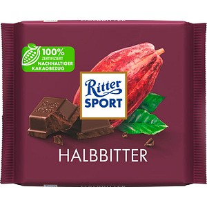 4000417602015 - Ritter SPORT Halbbitter Schokolade 1000 g 4000417602015 - Ritter SPORT Halbbitter Schokolade 1000 g