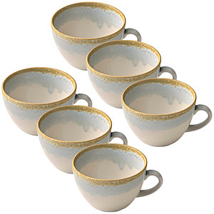 4029793461504 - 6 HEART & SOUL Kaffeetassen Perfect Match Breeze blau 034 l 4029793461504 HEART & SOUL 6 Stück 4029793461504 - 6 HEART & SOUL Kaffeetassen Perfect Match Breeze blau 034 l 4029793461504 HEART & SOUL 6 Stück